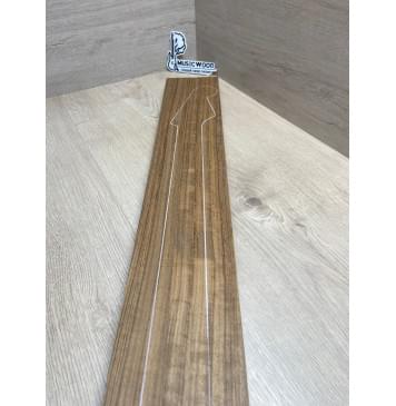 Овенгкол заготовка грифа для электрогитары Радиал ААА 27.5х(49-22.5-49)х750 мм - из 3х частей-9