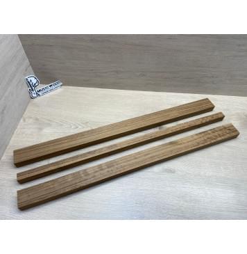 Овенгкол заготовка грифа для электрогитары Радиал АА 27х(49.5-23-49.5)х750 мм - из 3х частей-0