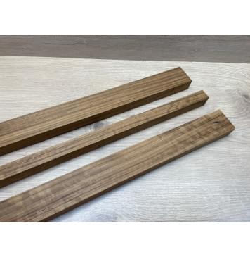 Овенгкол заготовка грифа для электрогитары Радиал АА 27х(49.5-23-49.5)х750 мм - из 3х частей-12