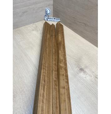 Овенгкол заготовка грифа для электрогитары Радиал АА 27х(49.5-23-49.5)х750 мм - из 3х частей-2