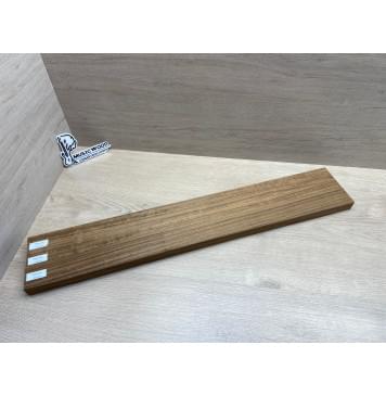 Овенгкол заготовка грифа для электрогитары Радиал АА 27х(49.5-23-49.5)х750 мм - из 3х частей-4