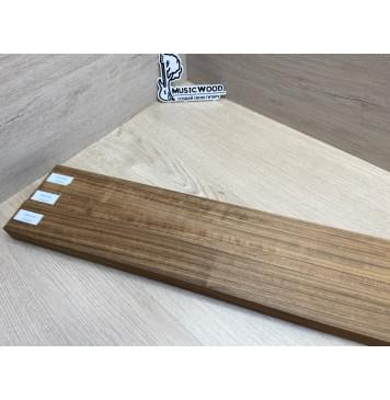 Овенгкол заготовка грифа для электрогитары Радиал АА 27х(49.5-23-49.5)х750 мм - из 3х частей-7