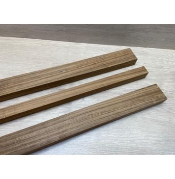 Овенгкол заготовка грифа для электрогитары Радиал АА 26.5х(48-25-48)х745 мм - из 3х частей-7