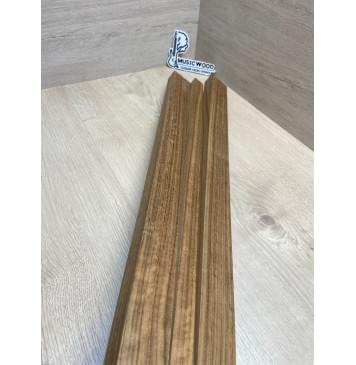 Овенгкол заготовка грифа для электрогитары Радиал АА 26.5х(48-25-48)х745 мм - из 3х частей-6