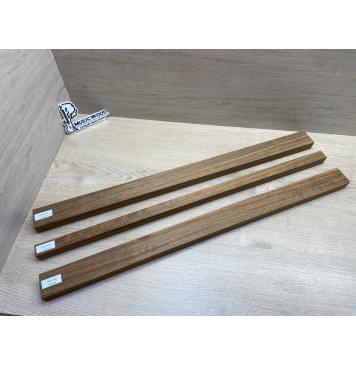 Овенгкол заготовка грифа для электрогитары Радиал АА 26.5х(48-25-48)х745 мм - из 3х частей-11