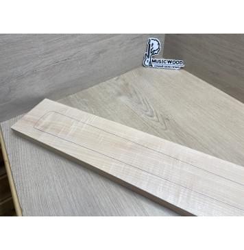 Клён Белый заготовка грифа для бас-гитары Смешанный ААА 25.5х122х885 мм-7