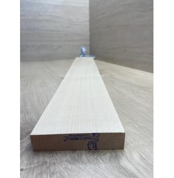 Клён Белый заготовка грифа для бас-гитары Смешанный ААА 25.5х122х885 мм-1