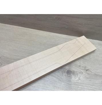 Клён Белый заготовка грифа для электрогитары Радиал АА 25х93-86х740 мм-7