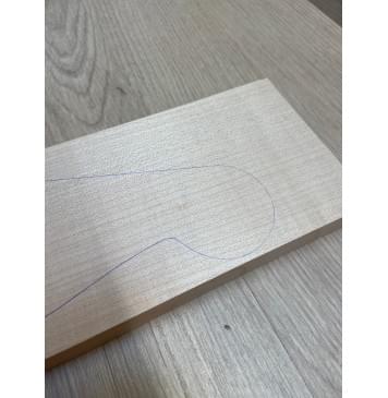 Клён Белый заготовка грифа для электрогитары Радиал АА 22х100х705 мм-9