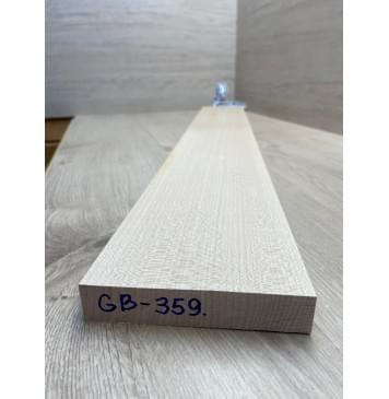 Клён Белый заготовка грифа для бас-гитары Радиал АА 25.5х130х910 мм-2