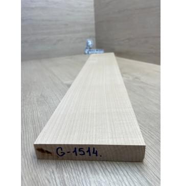 Клён Белый заготовка грифа для электрогитары Радиал АА 23х125х710 мм-2