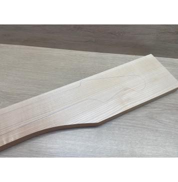 Клён Белый заготовка грифа для электрогитары Радиал ААА 28х128х760 мм-6