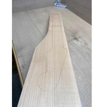 Клён Белый заготовка грифа для электрогитары Радиал ААА 28х128х760 мм-7