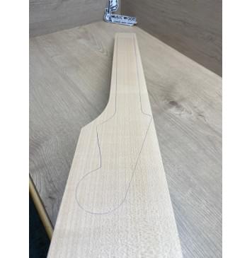 Клён Белый заготовка грифа для электрогитары Радиал ААА 26.3х106х720 мм-6