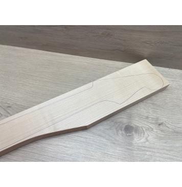 Клён Белый заготовка грифа для электрогитары Радиал АА 26.3х94х670 мм-5