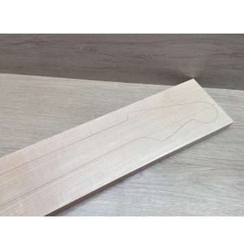 Клён Белый заготовка грифа для электрогитары Радиал АА 26.5х123х760 мм-8