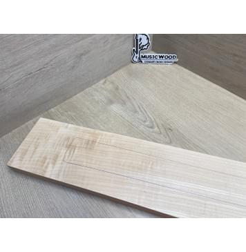 Клён Белый заготовка грифа для электрогитары Радиал АА 26.5х123х760 мм-7