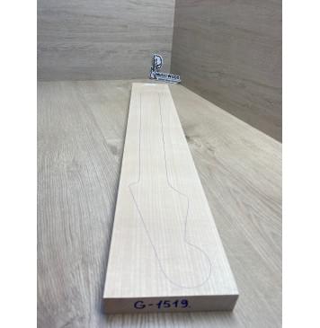 Клён Белый заготовка грифа для электрогитары Радиал АА 26.5х123х760 мм-6