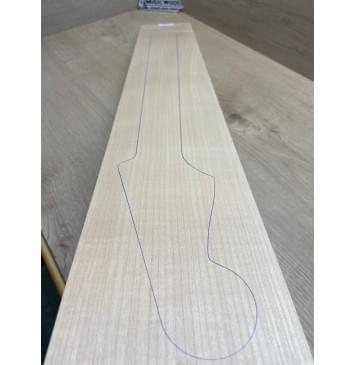 Клён Белый заготовка грифа для электрогитары Радиал АА 26.5х123х760 мм-3