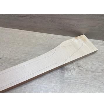 Клён Белый заготовка грифа для электрогитары Радиал АА 26.5х108х740 мм-10