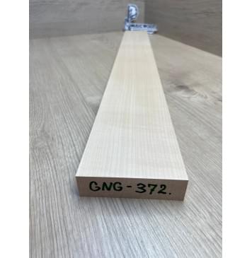 Клён Белый заготовка грифа безголовой гитары Радиал А 26.5х95-75х635 мм-1