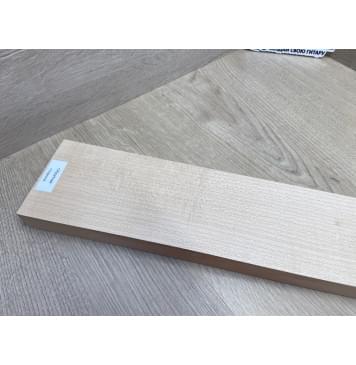 Клён Белый заготовка грифа безголовой гитары Радиал А 26.5х95-75х635 мм-6