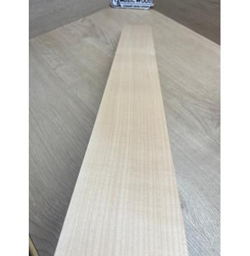 Клён Белый заготовка грифа безголовой гитары Радиал А 26.5х95-75х635 мм-3