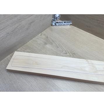 Клён Белый заготовка грифа для электрогитары Тангент АА 30х93х681 мм-6