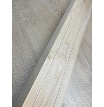 Клён Белый заготовка грифа для электрогитары Тангент АА 30х93х681 мм-1