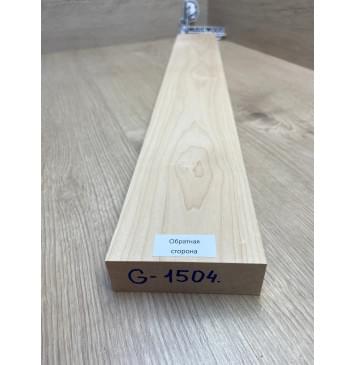 Клён Белый заготовка грифа для электрогитары Тангент АА 30х93х681 мм-4