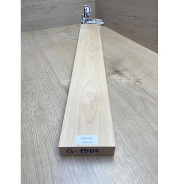 Клён Белый заготовка грифа для электрогитары Тангент АА 30х93х681 мм-8