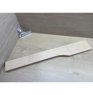 Клён Белый заготовка грифа для электрогитары Радиал ААА 25х105х730 мм-0