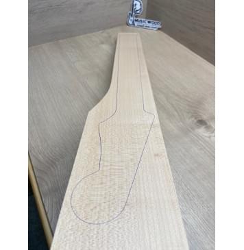 Клён Белый заготовка грифа для электрогитары Радиал ААА 25х105х730 мм-5
