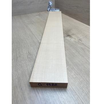 Клён Белый заготовка грифа для электрогитары Радиал ААААА 28х110х715 мм-3