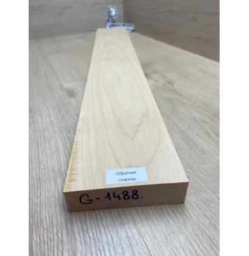 Клён Белый заготовка грифа для электрогитары Тангент АА 29х110х755 мм-3