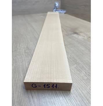 Клён Белый заготовка грифа для электрогитары Радиал АА 25.5х95х725 мм-1