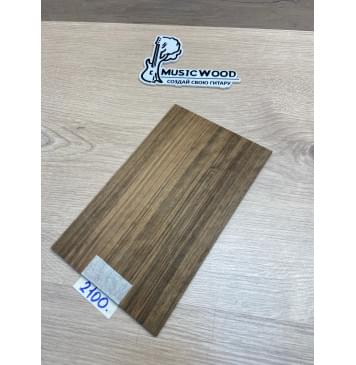 Овенгкол заготовка накладки на головку грифа Радиал АА 4.5х135х218 мм-0