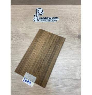 Овенгкол заготовка накладки на головку грифа Радиал ААА 4.5х135х218 мм-0