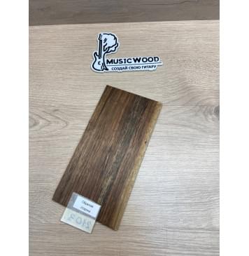 Овенгкол заготовка накладки на головку грифа Смешанный АА 5х107х205 мм-1