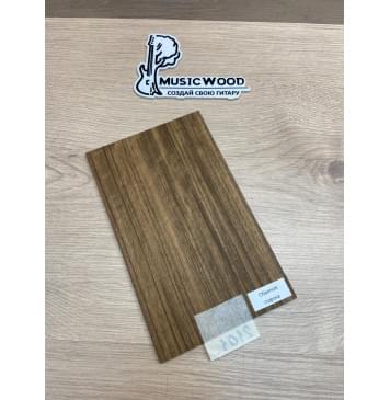 Овенгкол заготовка накладки на головку грифа Радиал ААА 4.5х135х218 мм-1