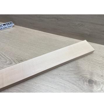 Клён Белый заготовка грифа безголовой гитары Радиал АА 26.5х65х605 мм-1