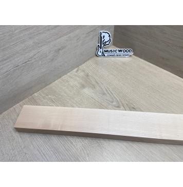 Клён Белый заготовка грифа безголовой гитары Радиал АА 26.5х65х605 мм-3