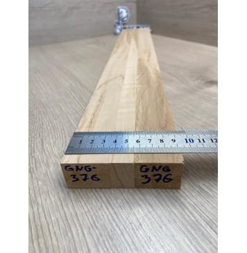 Ольха заготовка грифа безголовой гитары Смешанный АА Волна АА 27.5х(35-18-35)х645 мм - из 3х частей-6