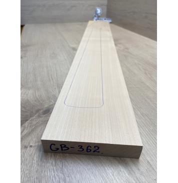 Клён Белый заготовка грифа для бас-гитары Радиал А 25х125х925 мм-3