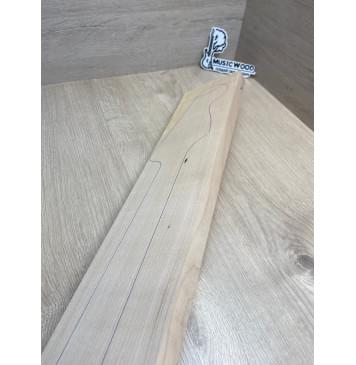 Клён Белый заготовка грифа для бас-гитары Радиал А 25х125х925 мм-9