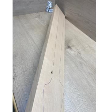 Клён Белый заготовка грифа для бас-гитары Радиал А 25х125х925 мм-8