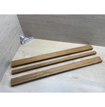 Овенгкол заготовка грифа для электрогитары Радиал ААА 27х(50.5-24.5-50.5)х750 мм - из 3х частей-0