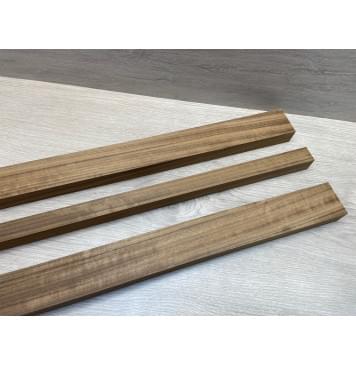 Овенгкол заготовка грифа для электрогитары Радиал ААА 27х(50.5-24.5-50.5)х750 мм - из 3х частей-4