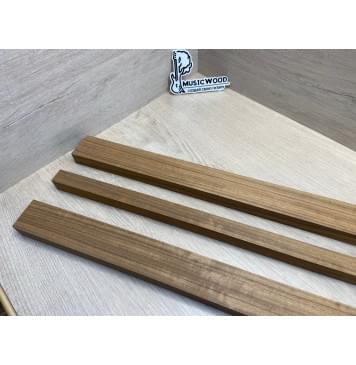 Овенгкол заготовка грифа для электрогитары Радиал ААА 27х(50.5-24.5-50.5)х750 мм - из 3х частей-7