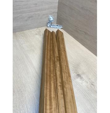 Овенгкол заготовка грифа для электрогитары Радиал ААА 27х(50.5-24.5-50.5)х750 мм - из 3х частей-10